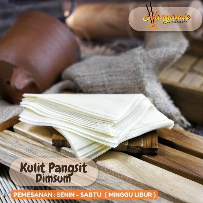 

KULIT PANGSIT SIOMAY DIMSUM REBUS GORENG HANYAMIE 500GR