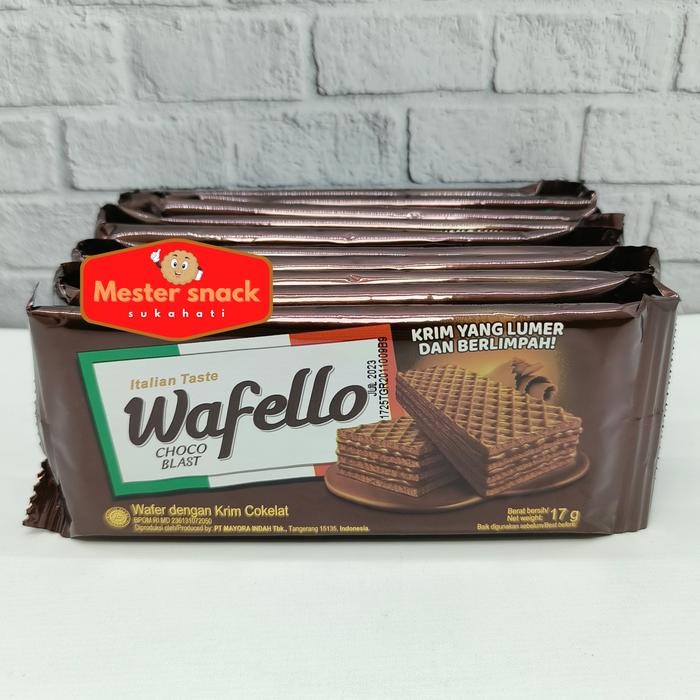 

ROMA WAFELLO 20.5 GRAM (1 PACK ISI 10 PCS)