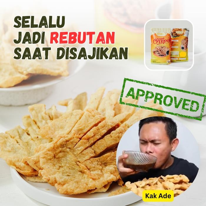 

PEMPEK MOLA CRISPY 2 PACK - POUCH - ASLI PALEMBANG COD