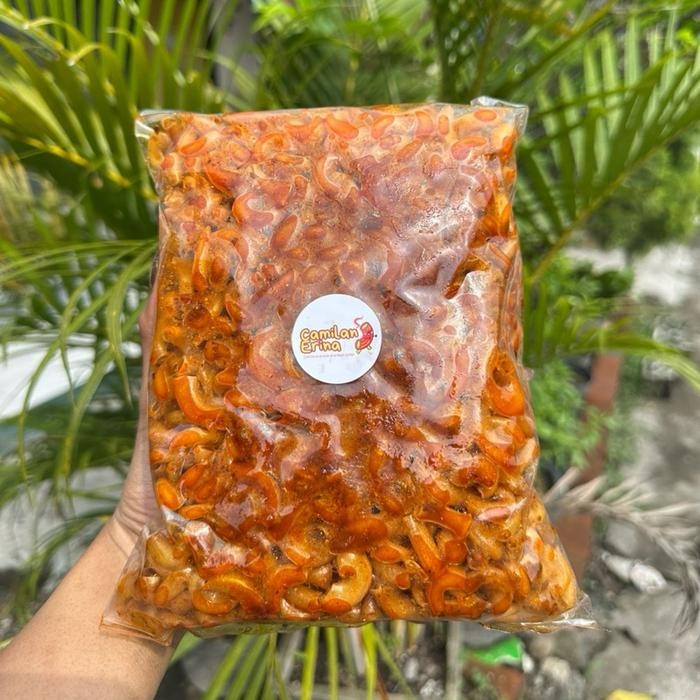 

500 GR MAKARONI CIKRUH DAUN JERUK PEDAS ORI FULL BUMBU RENYAH GURIH!!