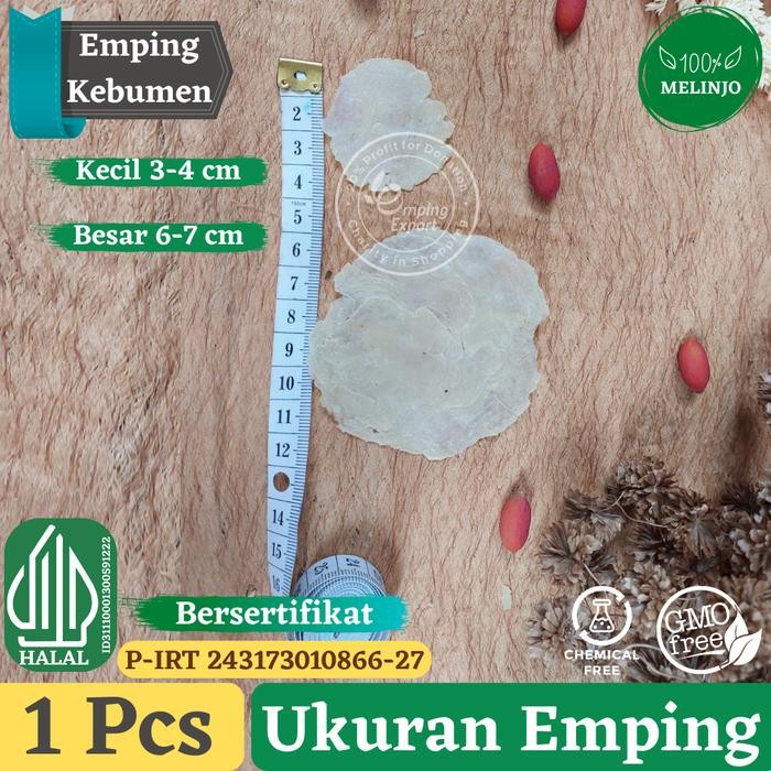 

EMPING SUPER TIPIS KUALITAS EKSPOR 1KG