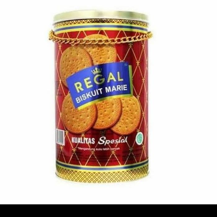 

BISKUIT MARIE REGAL 1 KG KALENG SPECIAL + EXTRA BUBBLE WRAP COOKIES