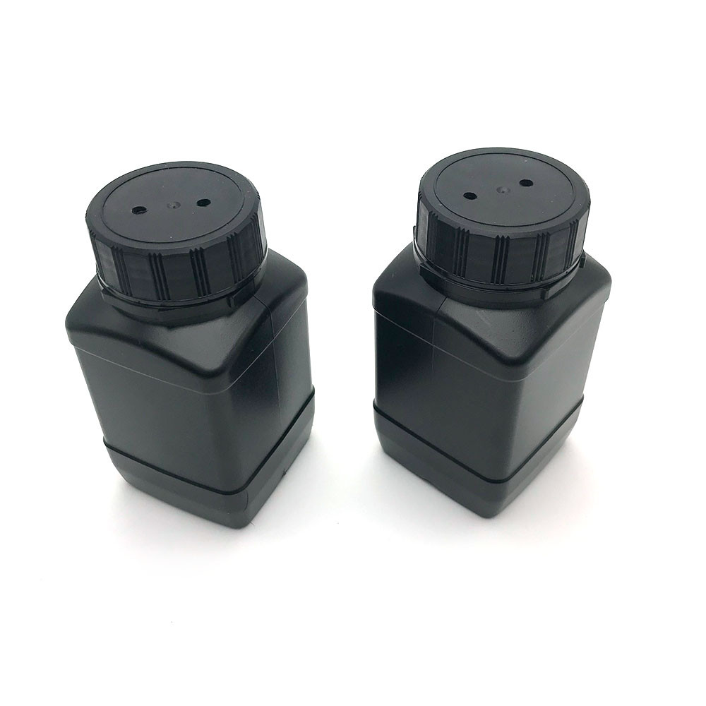 6PCS UV ink bottle 250ML empty bottle Textile ink UV ink Solvent ink bottle Jar A3 A4 UV printer spa