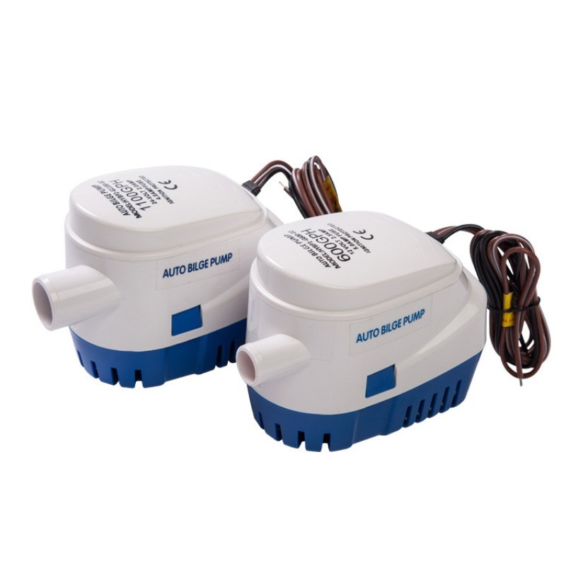 750gph 1100gph Automatic Boat Bilge Pump 12v 24v Auto Dc Submersible Electric Water Pump Small DC12 