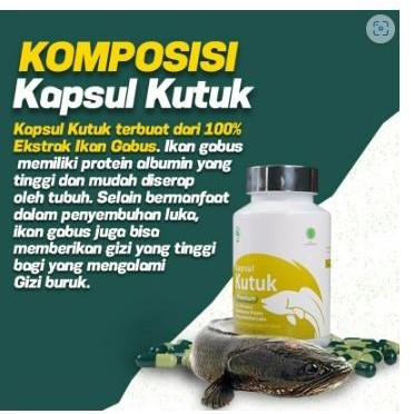 NEW KAPSUL KUTUK - PAKET 1 BOTOL KAPSUL KUTUK