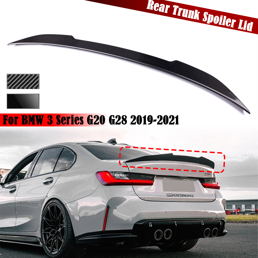 G20 Car Rear Spoiler Wing Trunk Lip Trim Body Kit For BMW 3 Series