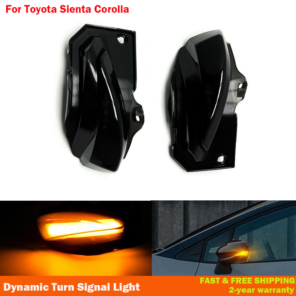 For Toyota Sienta XP170 2019 Yaris XP210 2020 Aqua Car LED Dynamic
