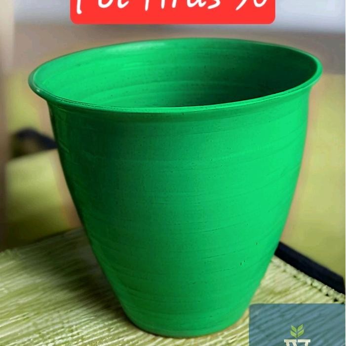 Mode Vintage 1 Lusin Pot Tirus 30 / Pot Tanaman / Pot Bunga / Pot Bunga Plastik / Pot Bunga / Pot