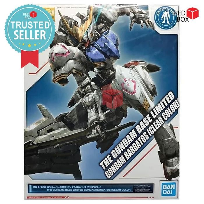 MG Gundam Barbatos Clear Color The Gundam Base Limited Bandai Gunpla