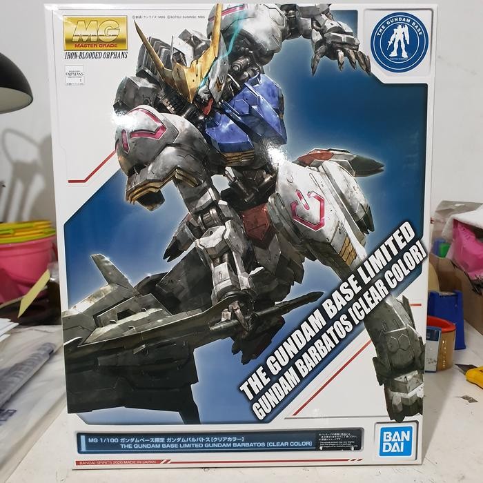 MG GUNDAM BARBATOS CLEAR BANDAI GUNDAM BASE LIMITED Toy