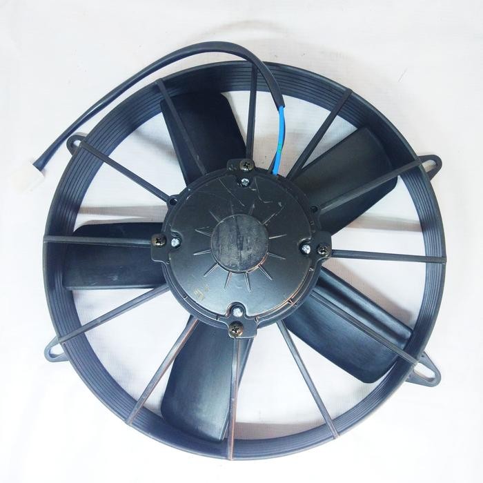 Extra Fan Ac Bus Micro Bus Kipas Extra Fan Mobil Truk Elf Tiup 12 Inch 12V Model Tokuden