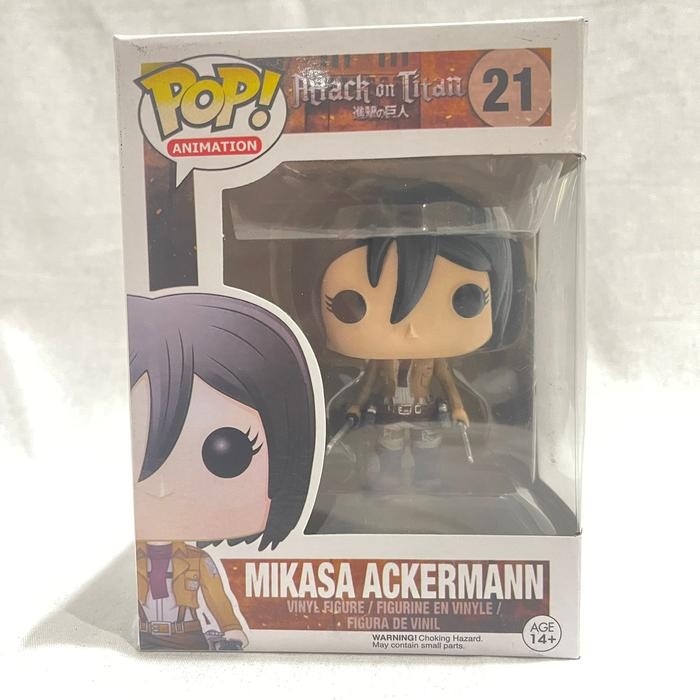 FIGURE POP ATTACK ON TITAN 21 MIKASA FUNKO