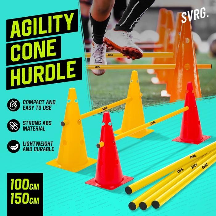 Leguage Specs - Svrg. Agility Cone Hurdle - Cones Hurdles - Kelincahan - Sepak Bola