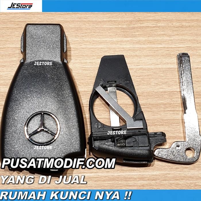 Mercedes 2Btn Smartkey Rumah Kunci W203 W210 W211 Mercedes Key Shell