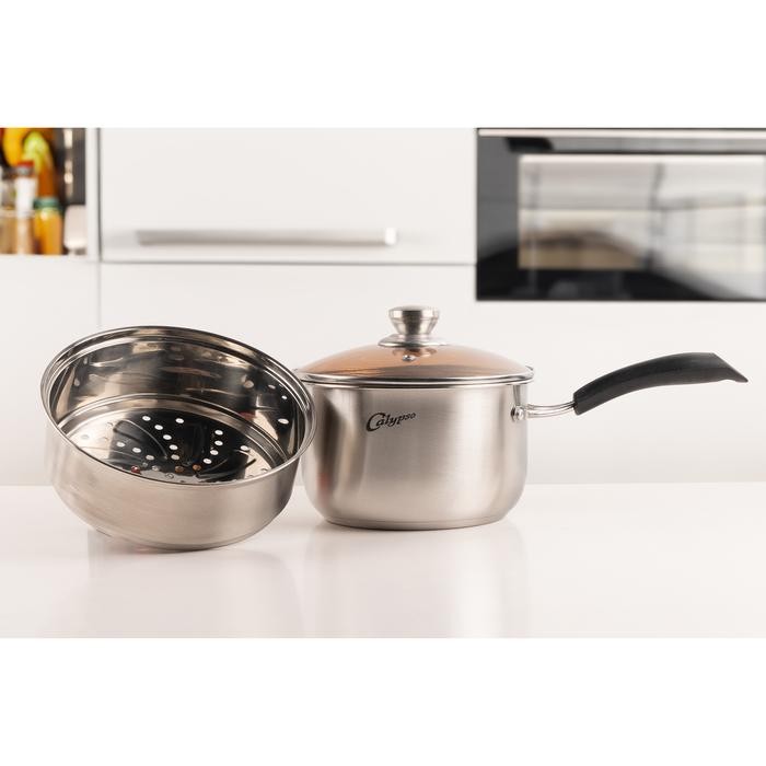 Calypso Panci Kukus Panci Susu Panci Sup Panci Multifungsi Steamer