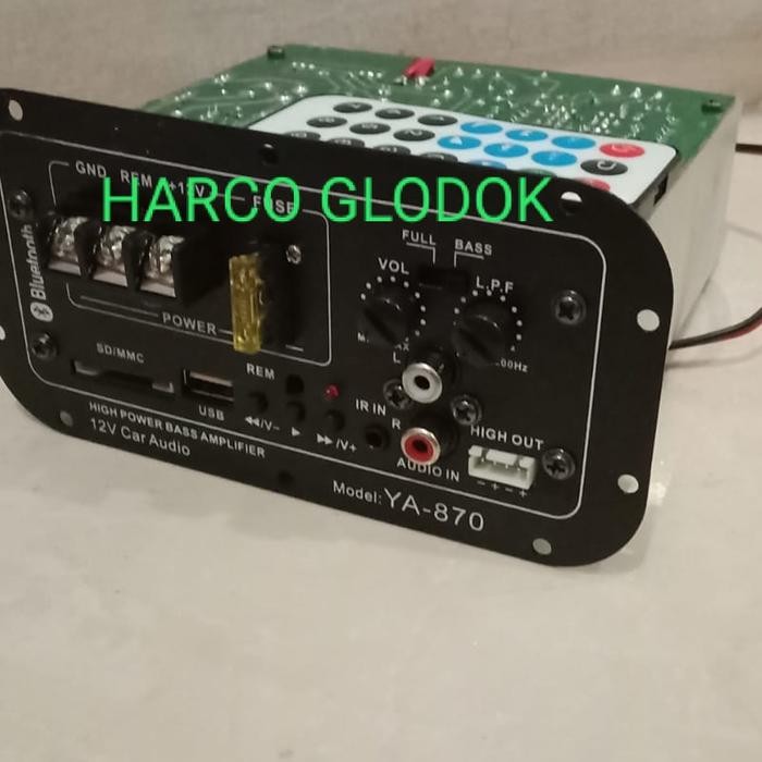 New Kit Basstube Subwoofer Ya-870 Bluetooth Usb-Sd 350Watt