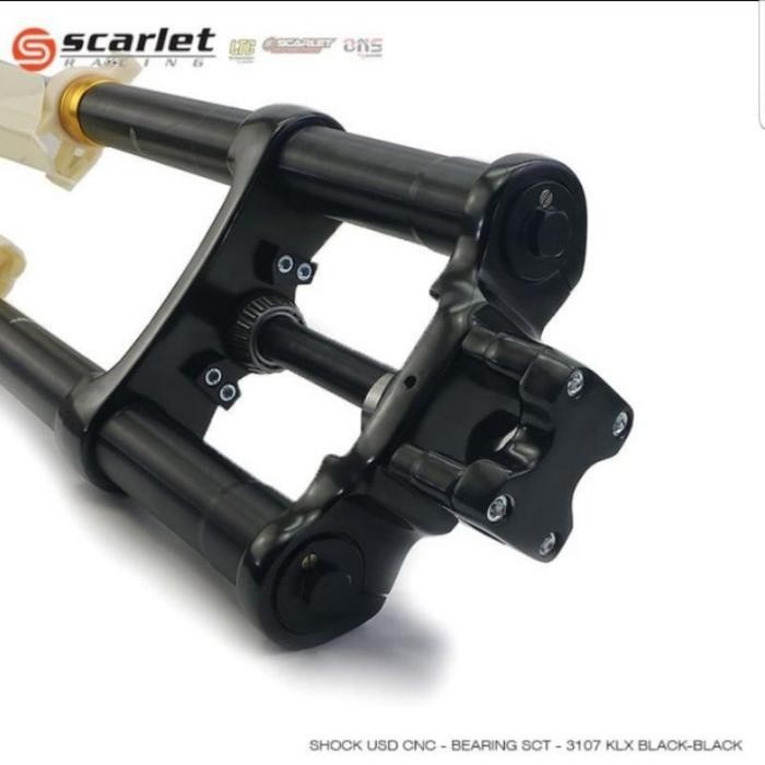 Shock Usd Up Side Down Scarlet Racing Cnc Plus Bearing Klx 3107