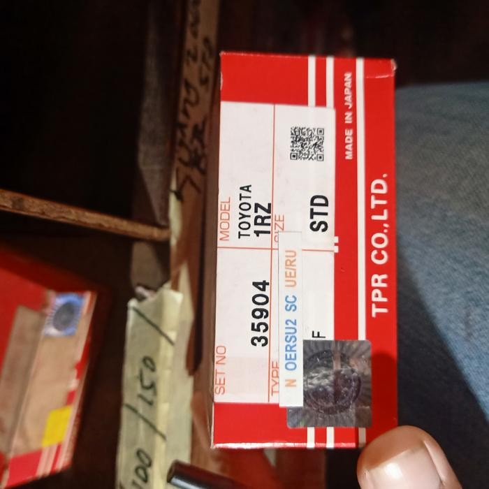 Ring Piston Std Kijang Efi Lgx 2000Cc 1Rz