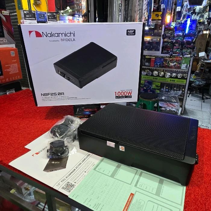 Mantab Subwoofer Kolong Aktif Nakamichi Nbf Series Nbf25.0A Subwoofer Aktif 10 In
