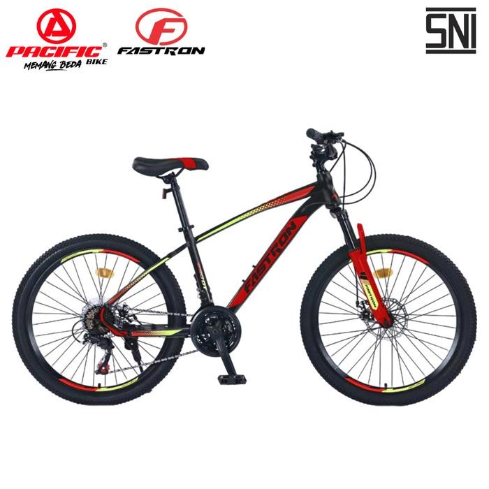 Pacific Bike Fastron Sepeda Ung Mtb F-260 Dt Ukuran Ban 24 Dan 26