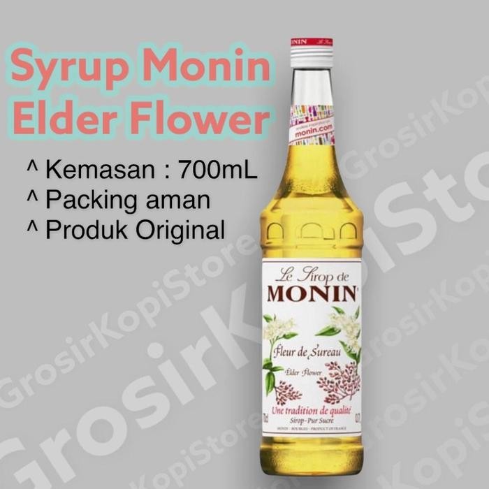 

syrup monin elder flower 700ml