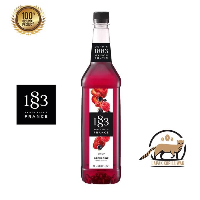 

Grenadine Syrup merk 1883 Maison Routin