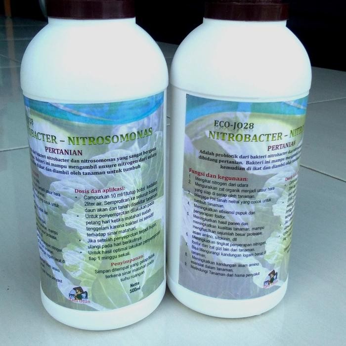 (TERLARIS) Pupuk Organik Bakteri Nitrobacter Pertanian (500ml) (TERBAIK) (TERBARU) (TERMURAH)