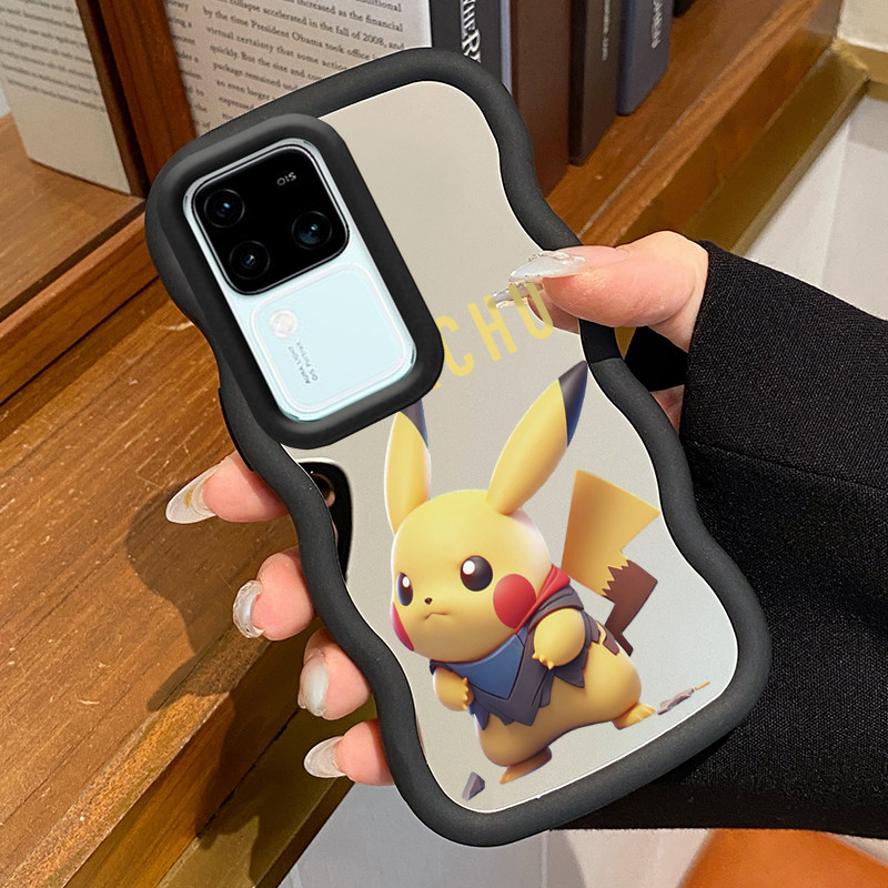 Casing Untuk VIVO V30 5G V30 Pro 5G Case Casing pola Peri Lucu Kesing HP Silikon Softcase Macaron Ce