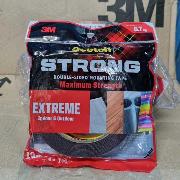 

Scotch 414-M19 3M Double Tape Extreme Strong uk 19 mm x 4 mtr