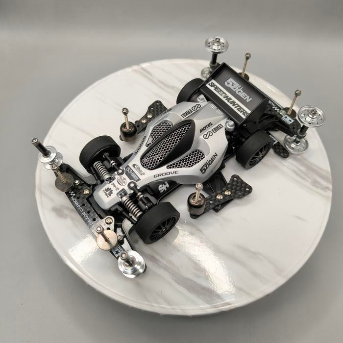 Tamiya Super 2 Carbon RTR - Avate JR Silver