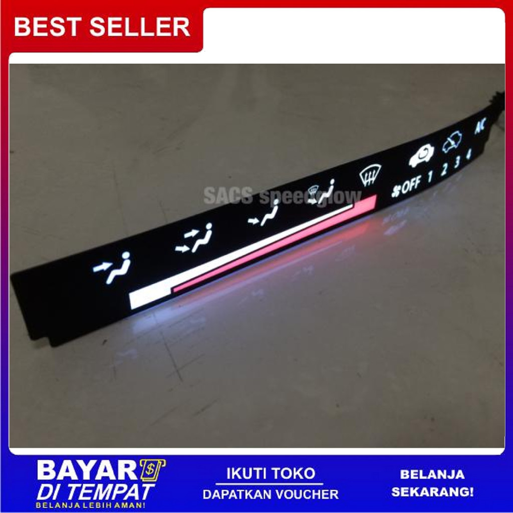 FREE ONGKIR PANEL SPEEDOMETER CUSTOM REAL INDIGLOW PANEL AC GENIO ESTILO CIVIC EG BISA COD