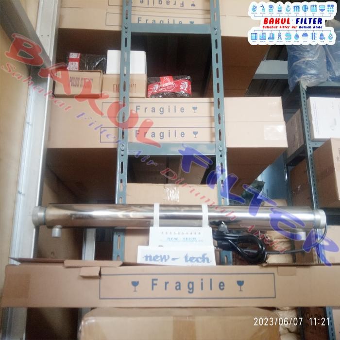 LAMPU ULTRAVIOLET PLUS KACA FILTER DEPOT AIR MINUM