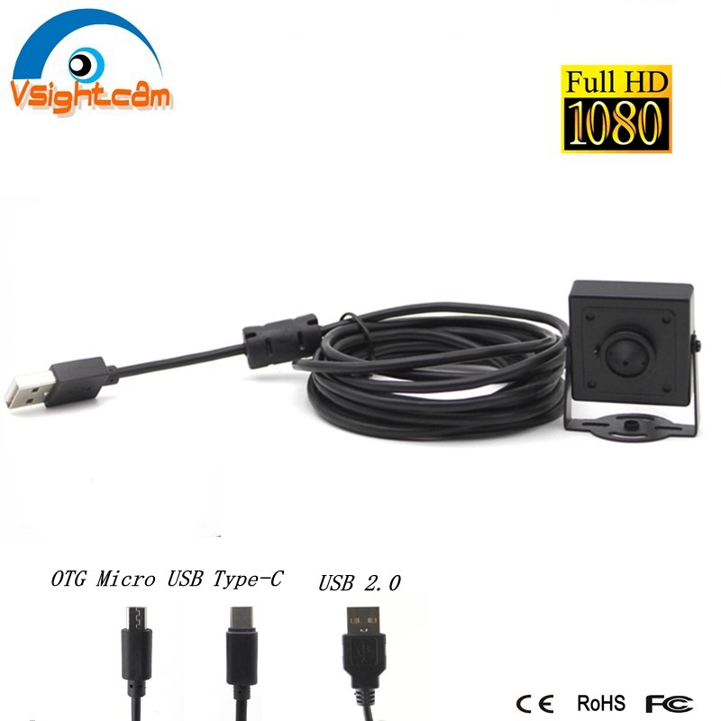 High Speed 1080P CCTV USB Security Camera UVC Mini OTG Micro USB