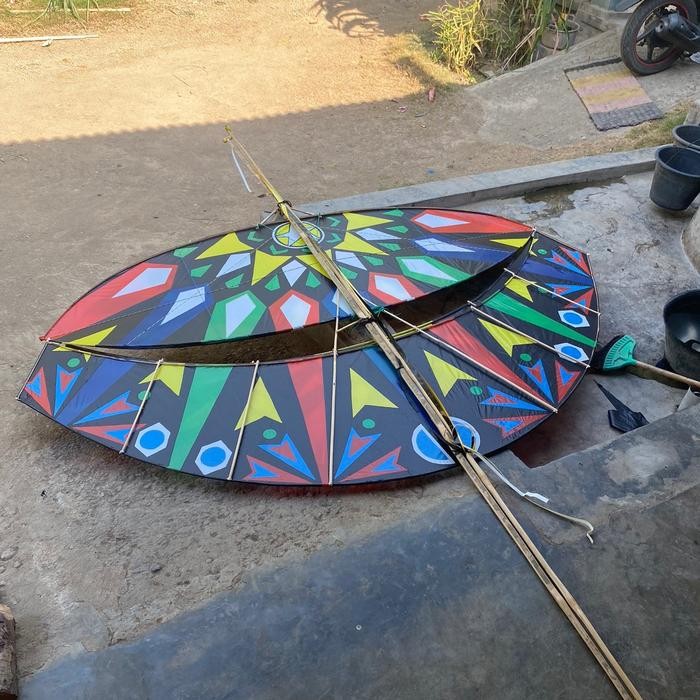 

(Allthebest) Pegon Ceper Motif Meteor Jatuh Penuh Rembulan ukuan 2.5m Dewasa Asli