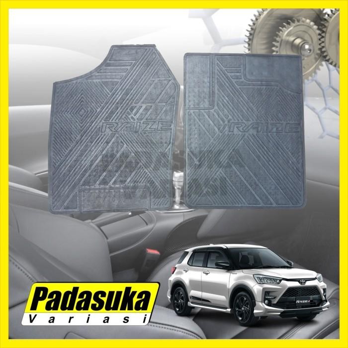 (Allthebest) Karpet Karet Raize 2Baris Karpet Toyota Raize Karpet Mobil Raize Rocky