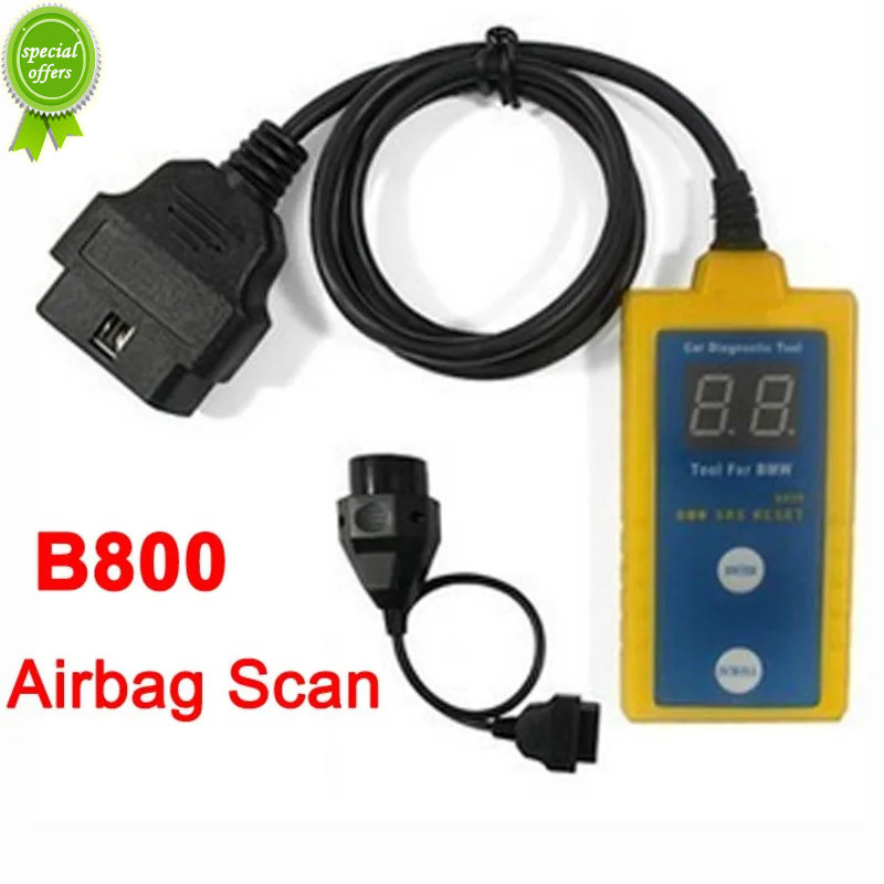 Newest  Airbag SRS Reset Scanner B800 OBD Diagnostic Tool Car Vehicle Airbag Car Electronic Repair T