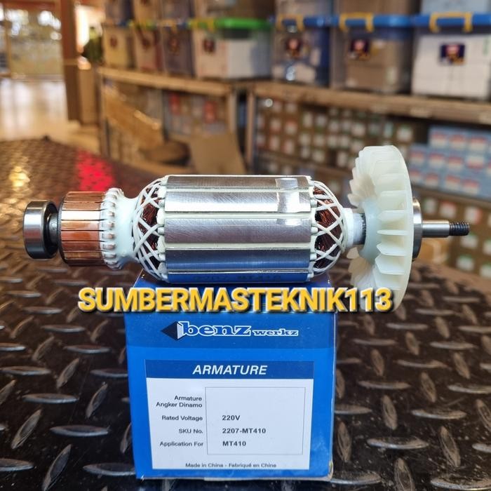 ARMATURE MAKTEC MT410 ANGKER MESIN MARBLE CUTTER MAKTEC MT 410