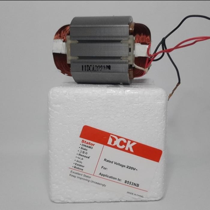 STATOR MAKITA 9553 NB / 9553 B BANTALAN GERINDA MAKITA 9553NB DCK