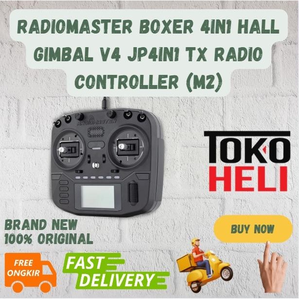Radiomaster Boxer 4IN1 Hall Gimbal V4 JP4IN1 TX Radio Controller (M2)
