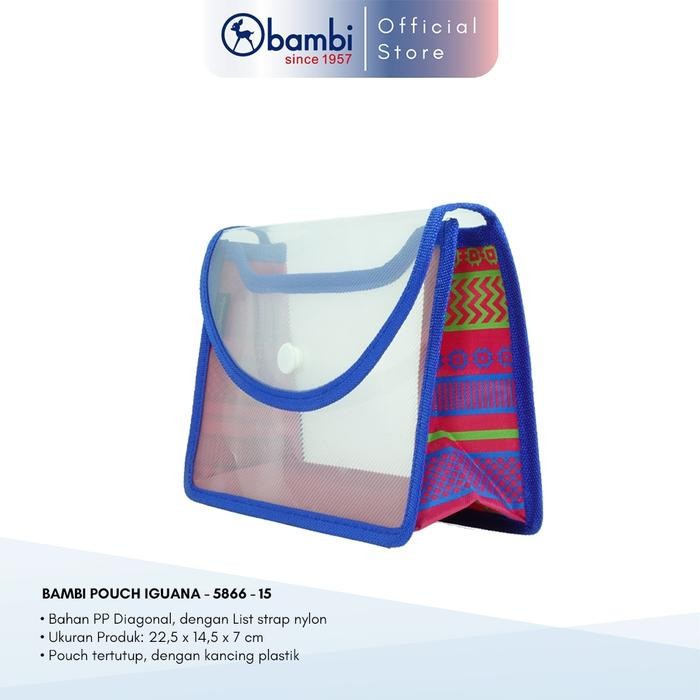 

DISKON Bambi Tas Organizer Zipper Pocket Include Zip Lock Tipe Latitude ginal READY STOCK