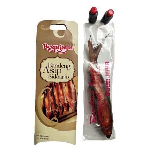 (Allthebest) Oleh oleh khas Sidoarjo Bandeng Asap Bogajaya + Sambal petis