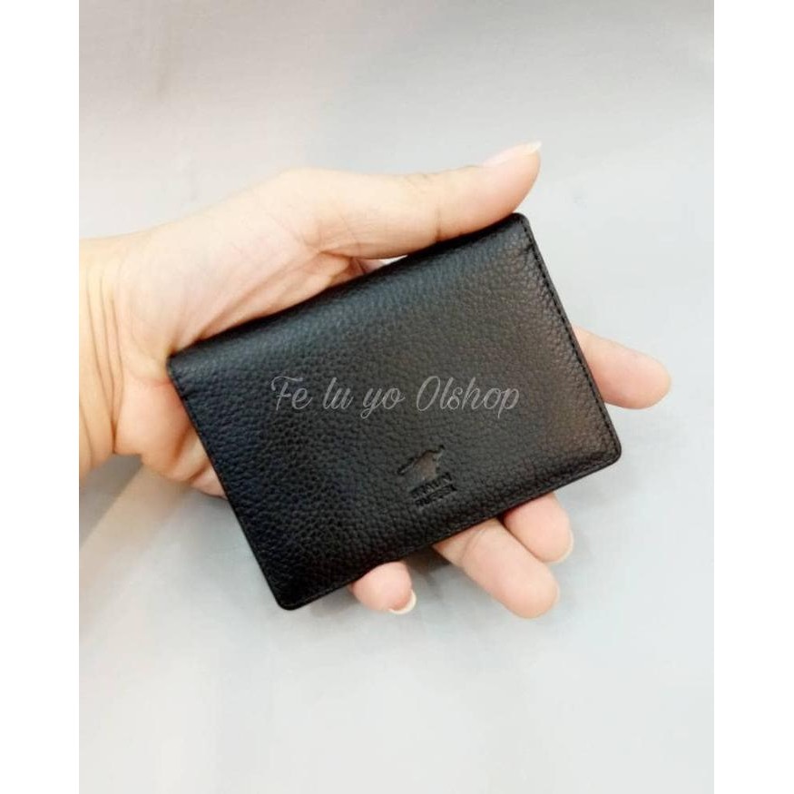 

TERLARIS Dompet Kulit Kartu /Card er BRAUN BUFELL Import Uang READY STOCK