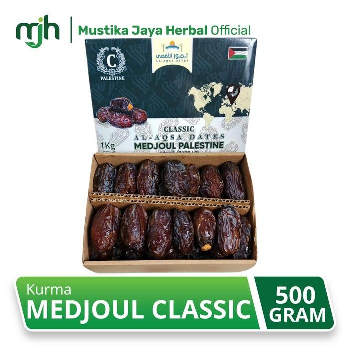 

DISKON Kurma Medjoul Palestine Classic 500 gram I Kurma Medjoul Palestina READY STOCK