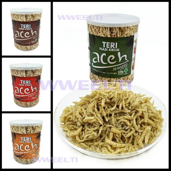 

(Allthebest) Teri Nasi Kriuk Aceh Teri Medan Crispy Siap Makan 120gr