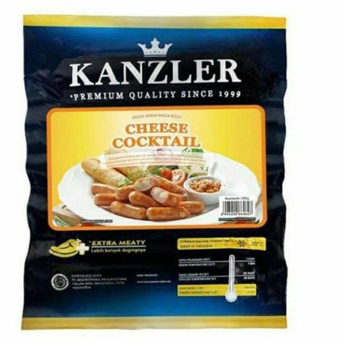 

(Allthebest) Kanzler Sosis Cheese Cocktail 500 Gram