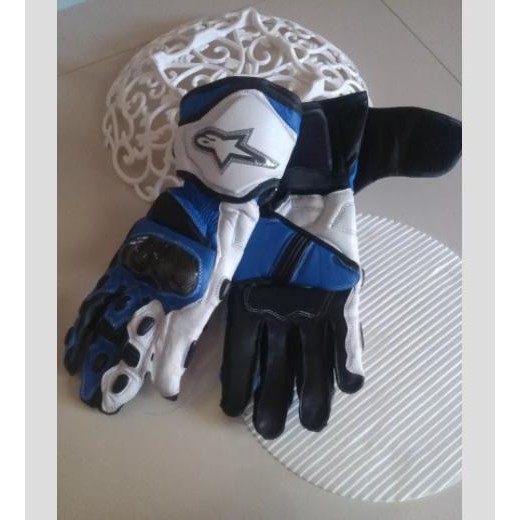 SIAPKIRIM Sarung Tangan Motor Alpinestar FULL KULIT READY STOCK