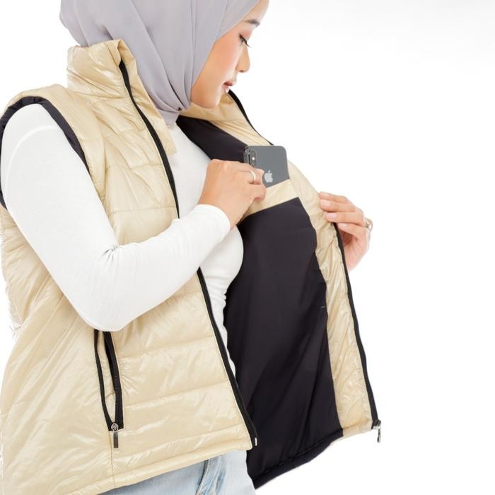 TERMURAH Rompi motor cewek Jaket rompi motor pelindung dada tebal wanita READY STOCK