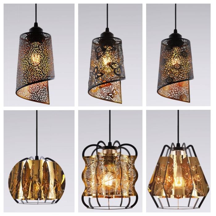 Lampu Hias Gantung Retro Mewah Dan Elegan / Lampu Gantung Motif Cantik