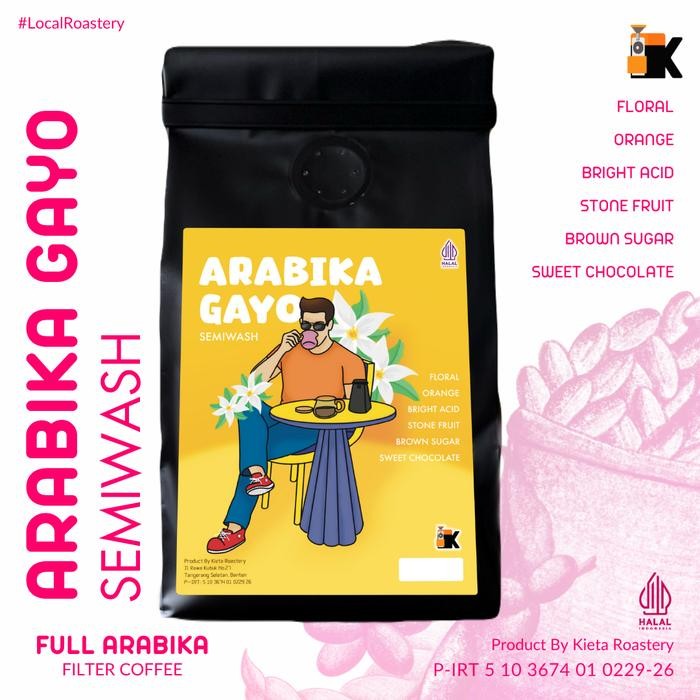 

Otten Coffee - Kopi Arabika Aceh Gayo Premium 1Kg (Biji/Bubuk)