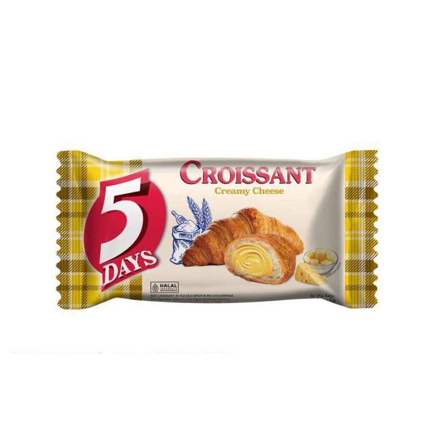 

5 Days Croissant Creamy Cheese 60 gram
